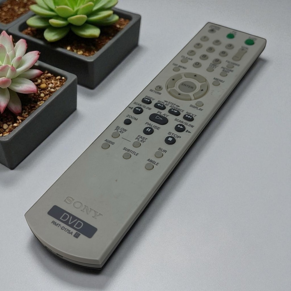 Sony DVD Remote Control‎ RMT-D175A Genuine Replacement Tested